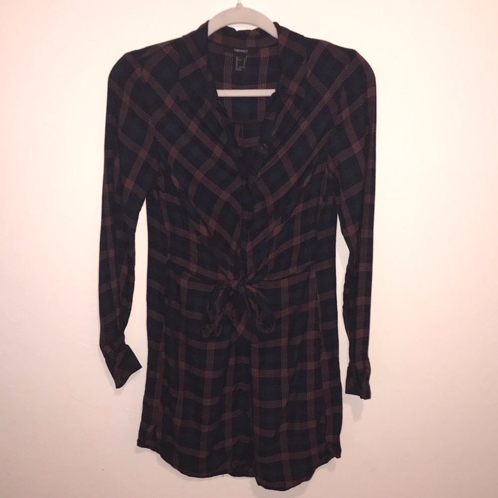 Plaid dress